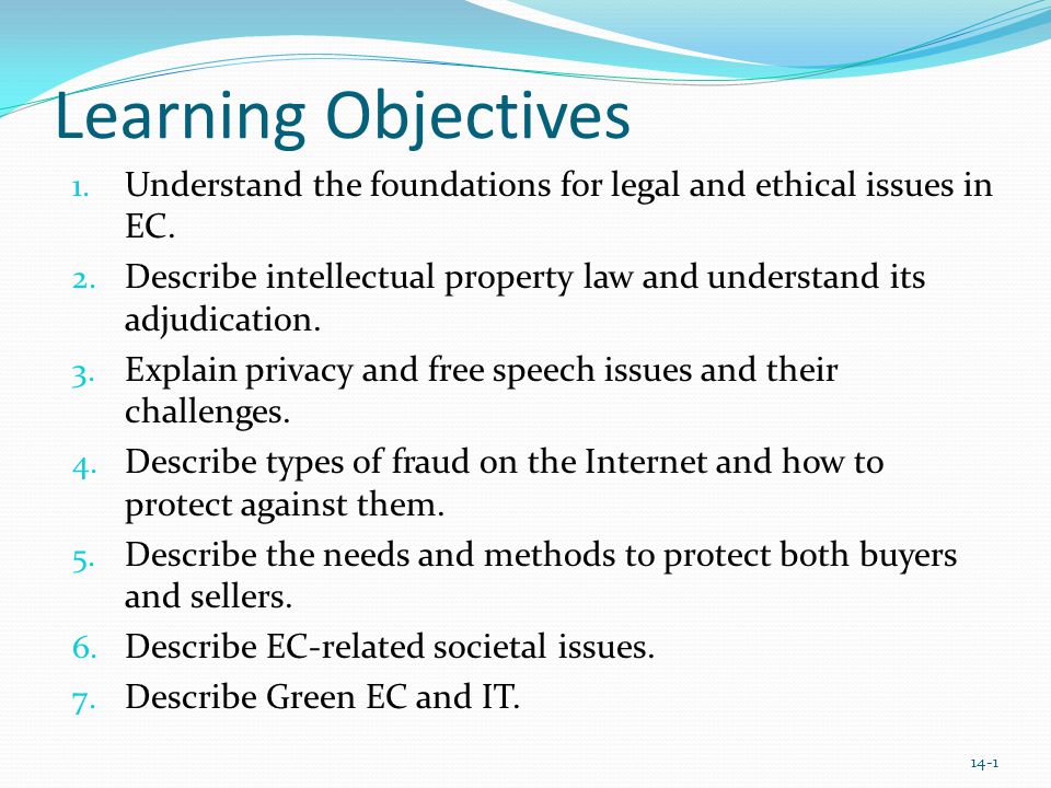 legal and ethical internet issues