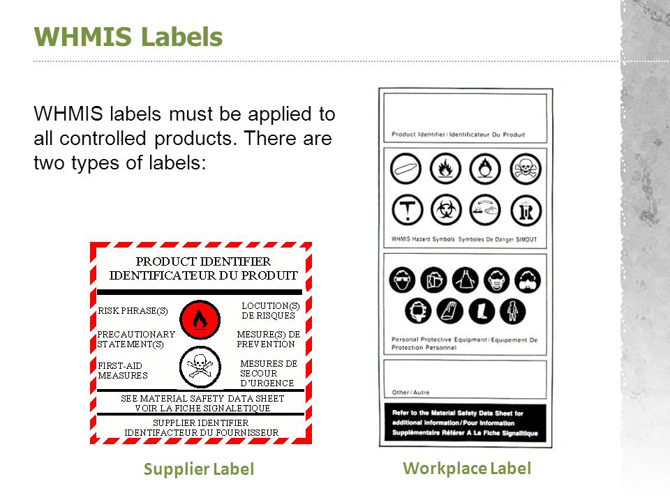 Workplace Hazardous Materials Information System - ppt video ...