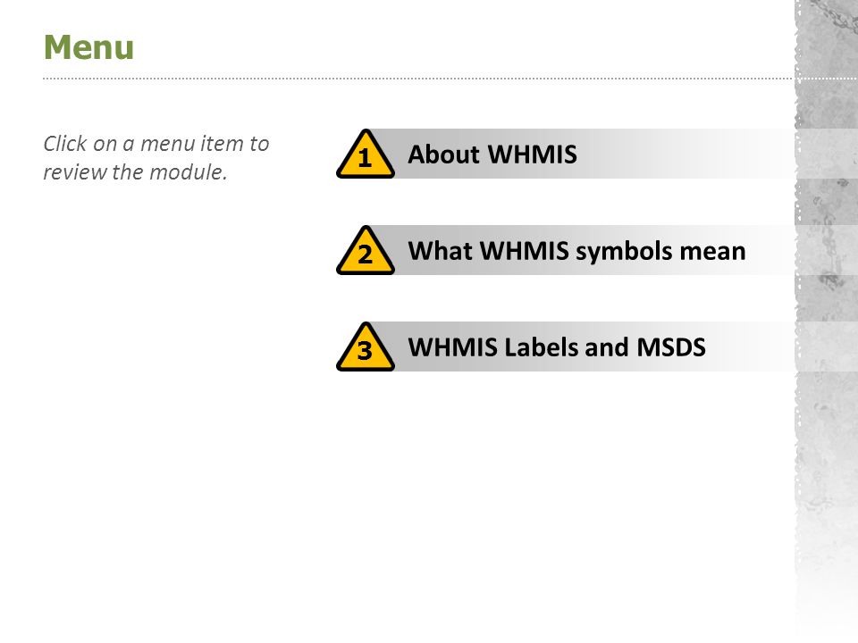 Workplace Hazardous Materials Information System - ppt video ...