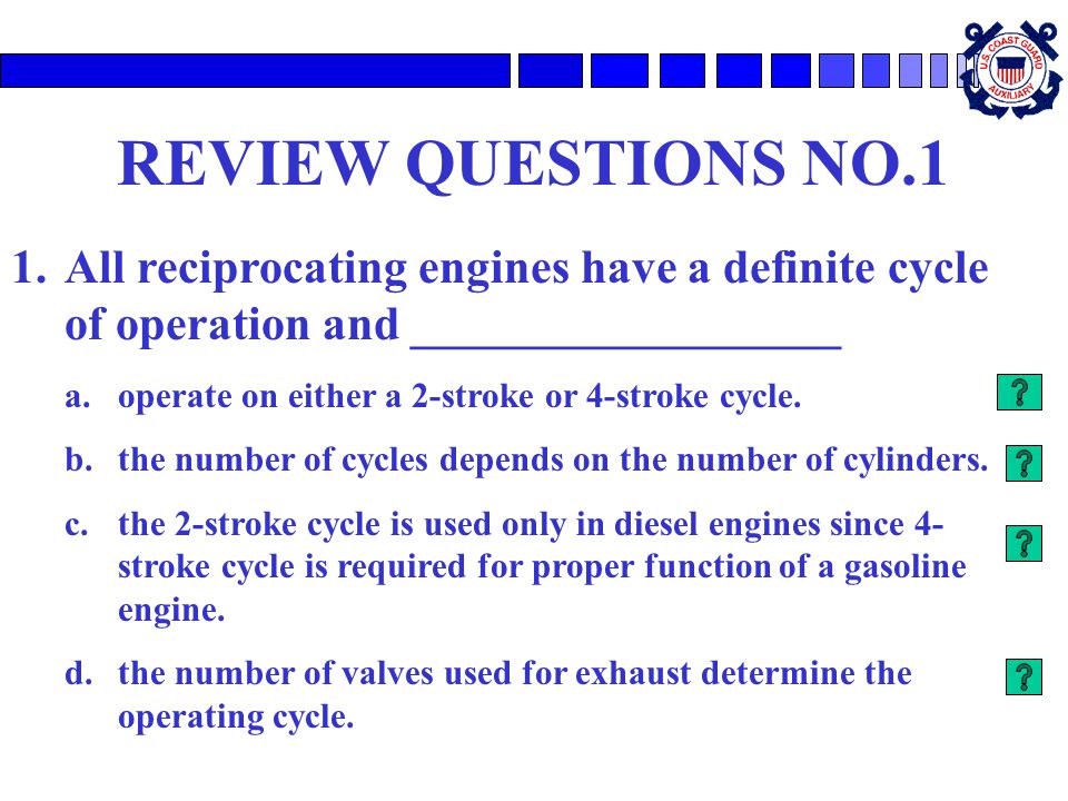 New Review Questions Engine