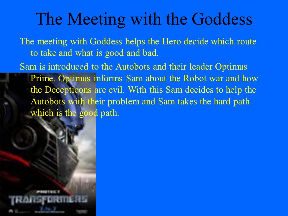 The Meeting with the Goddess