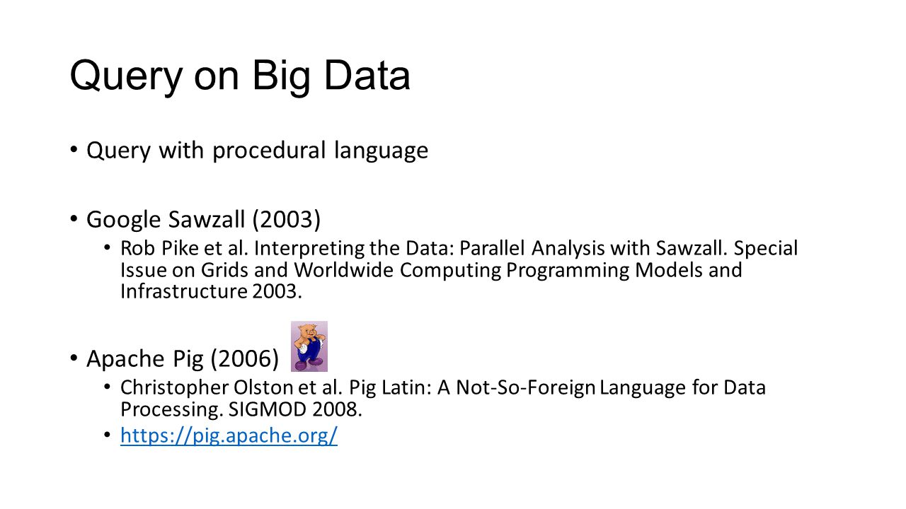 A Brief Introduction of Existing Big Data Tools - ppt video online download