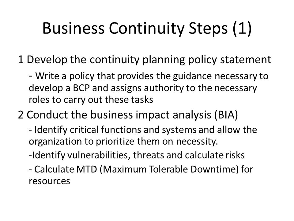 Business Continuity Steps (1)
