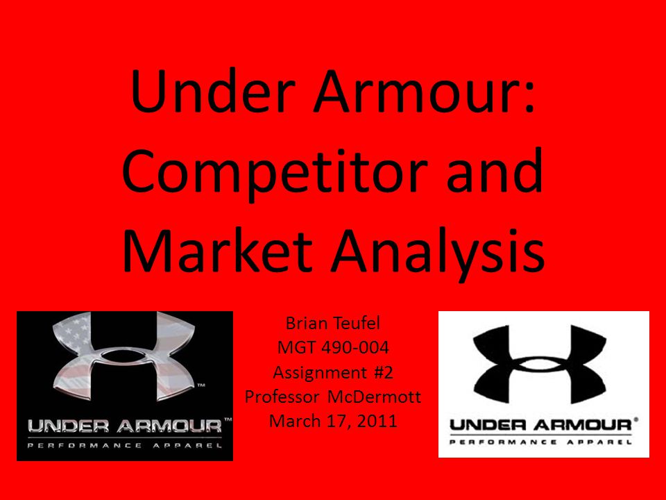 blanco lechoso calcetines petróleo Under Armour: PEST and Industry Analysis - ppt download