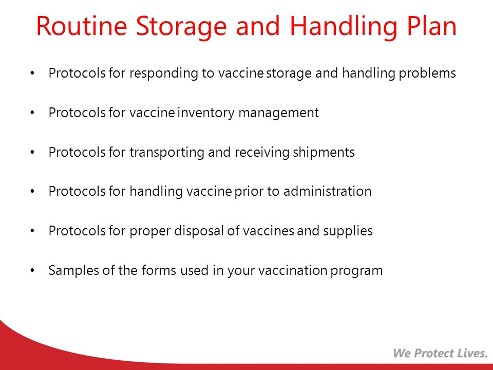 Vaccine Storage And Handling Chart