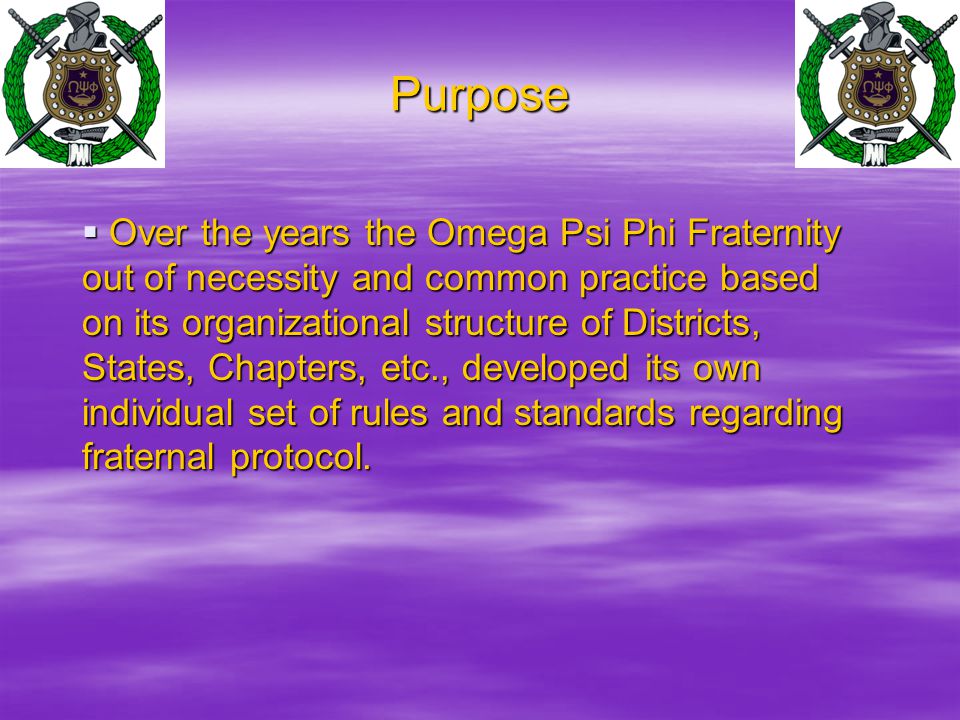 Sixth District Omega Psi Phi Fraternity Inc. ppt video online