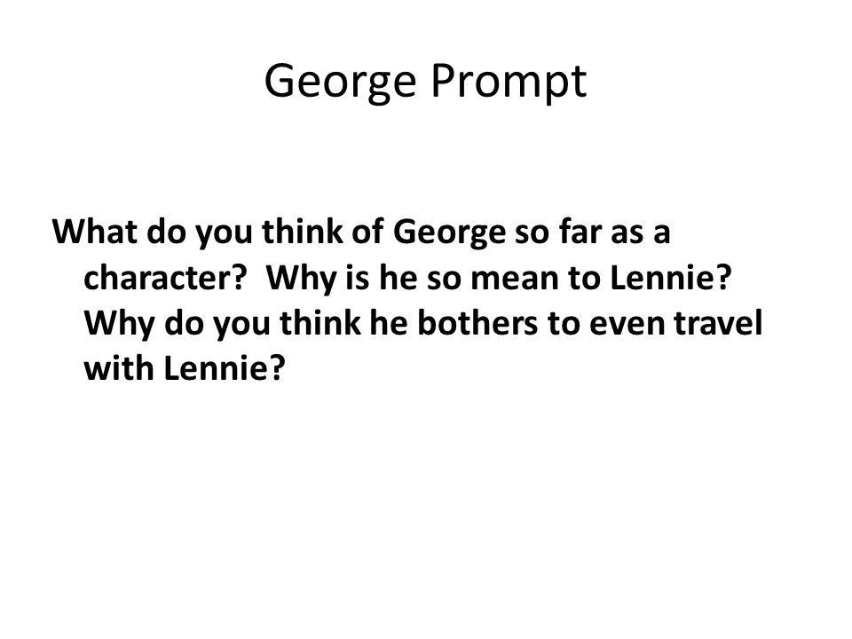 George Prompt