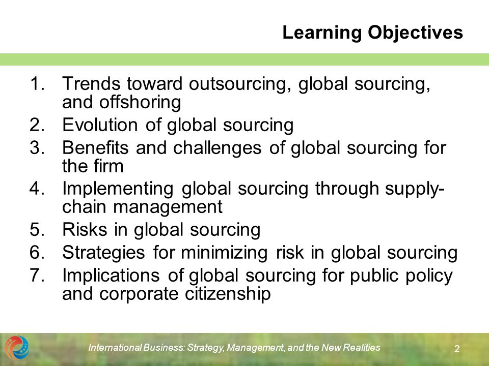 how global sourcing can benefit a business