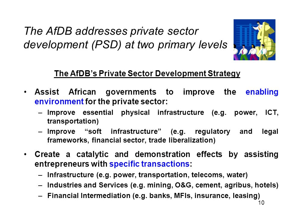 The AfDB’s Private Sector Development Strategy