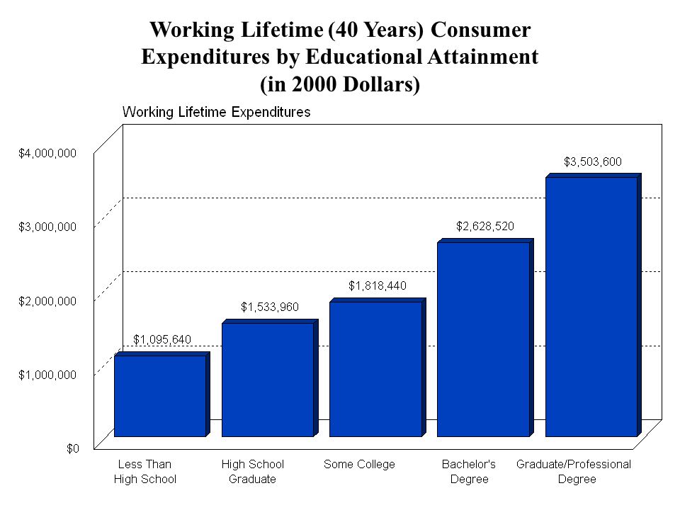 Working Lifetime (40 Years) Consumer