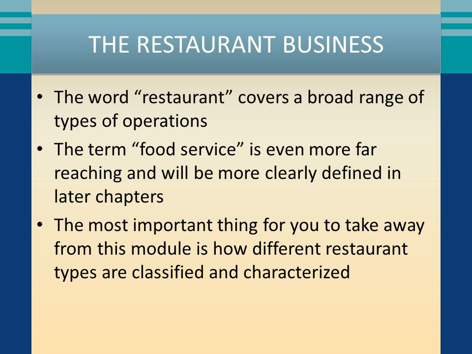 Restaurant Background