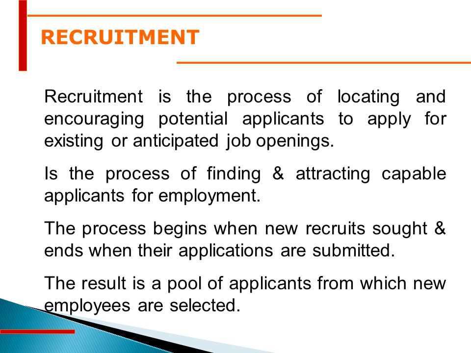 methods of recruitment in hrm