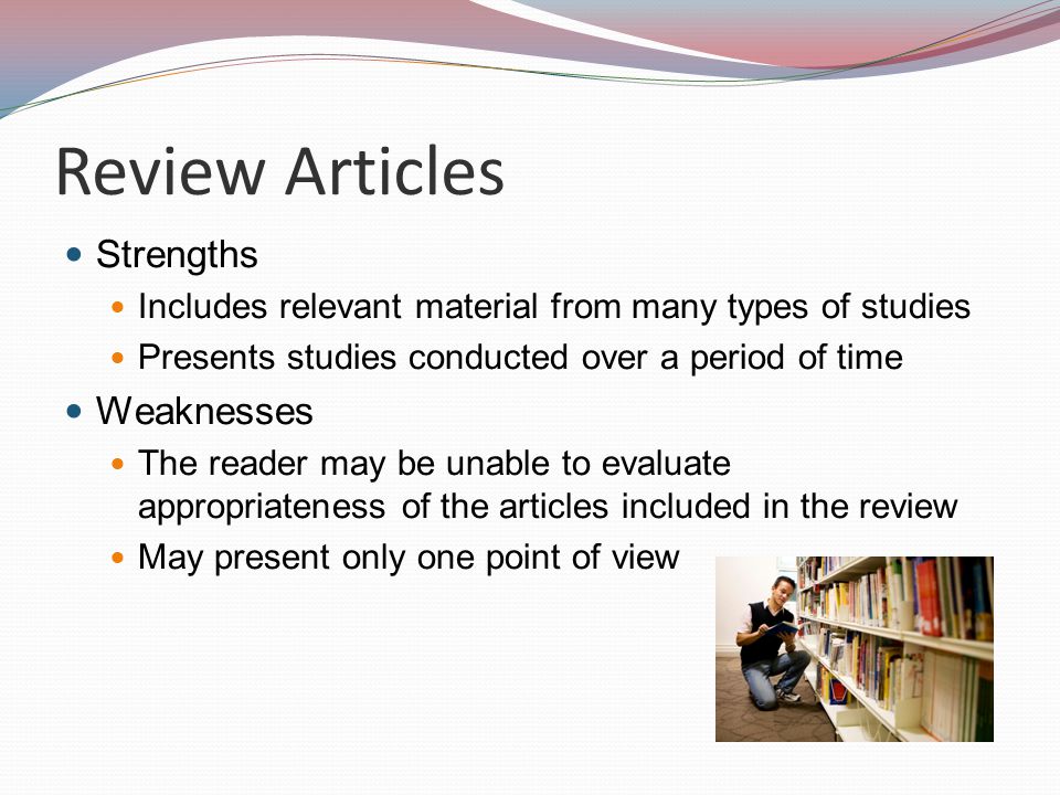 Review Articles Strengths Weaknesses