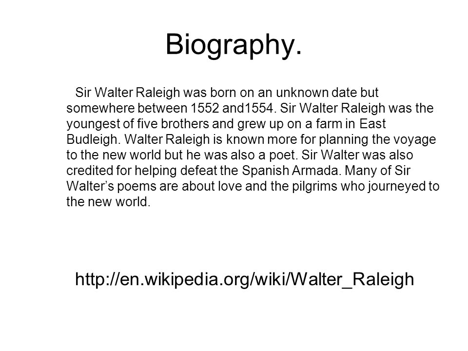Sir Walter Raleigh. By: Nikki Snapp (:. - ppt video online download