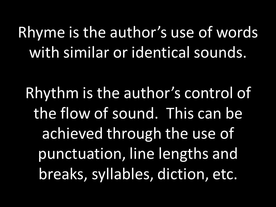 Elements of Poetry. - ppt video online download