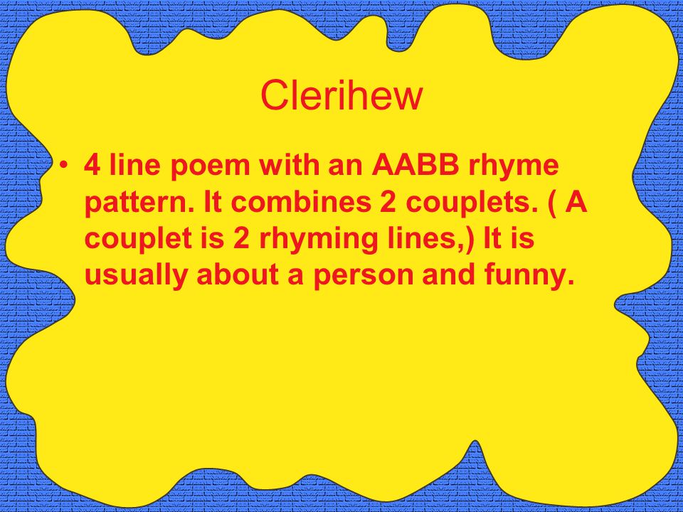 Types of Poetry Acrostic- A poem that spells a word vertically and then  uses each beginning letter as a start for that line in the  poem  then. - ppt video online