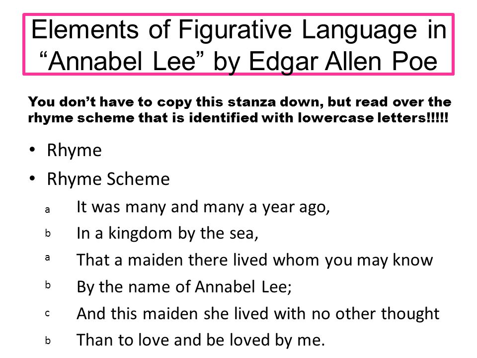 what year was annabel lee written