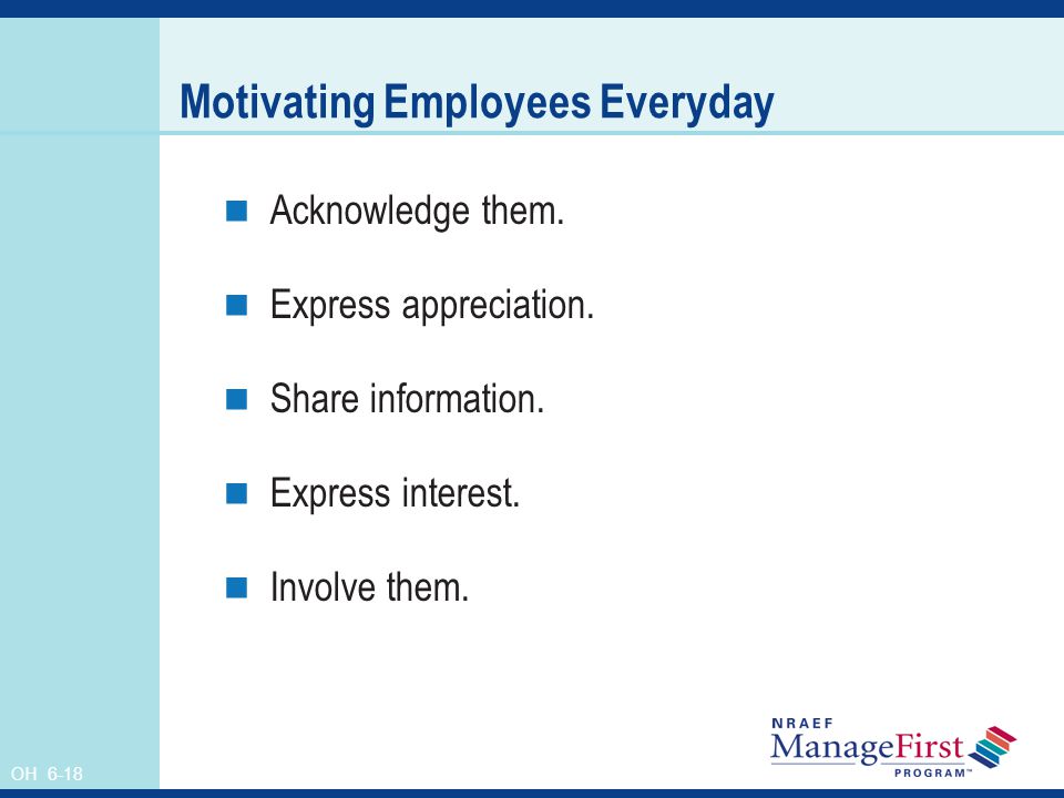 Motivating Employees Everyday