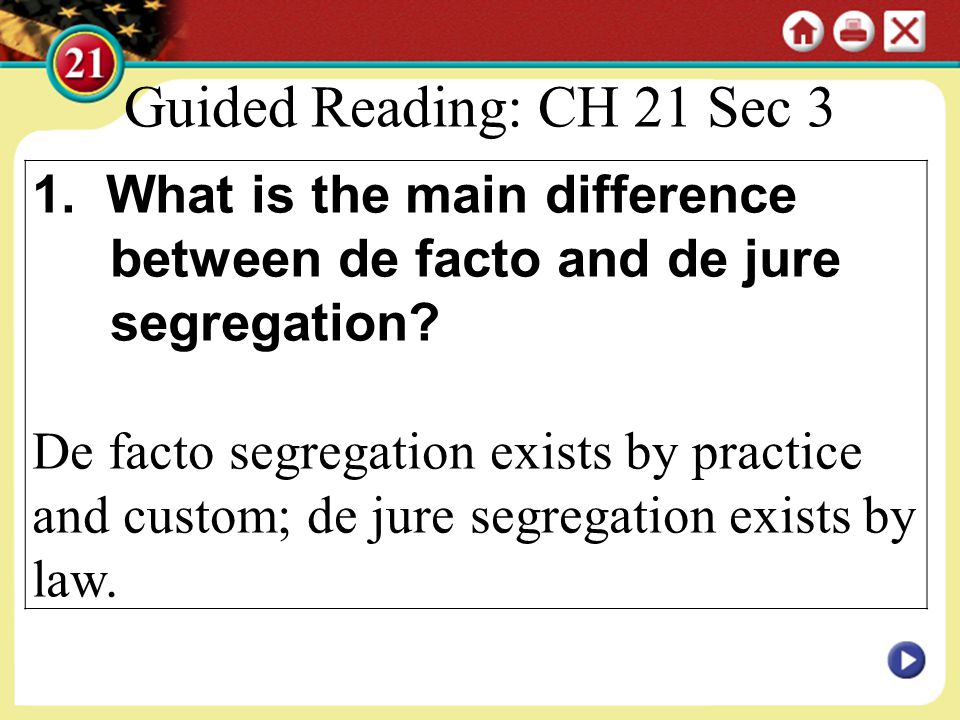 what is the difference between de jure and de facto