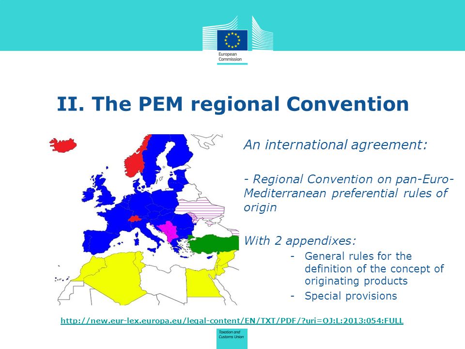 The Regional Convention on pan-Euro-Mediterranean preferential rules of  origin A remedy for the 'spaghetti bowl effect' WCO KNOWLEDGE ACADEMY FOR  CUSTOMS. - ppt video online download