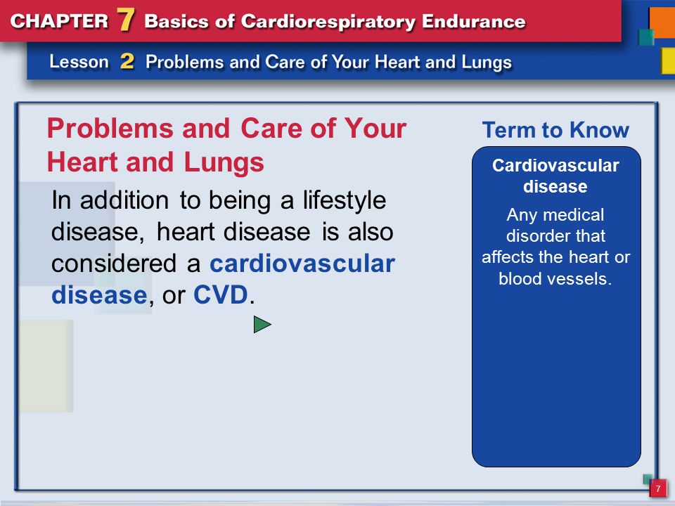 Problems and Care of Your Heart and Lungs