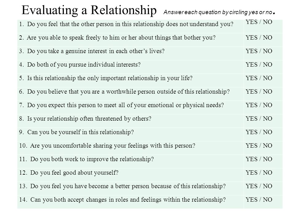 Or ask your boyfriend questions to yes no 50 Revealing