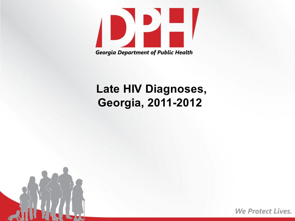 Late HIV Diagnoses, Georgia,