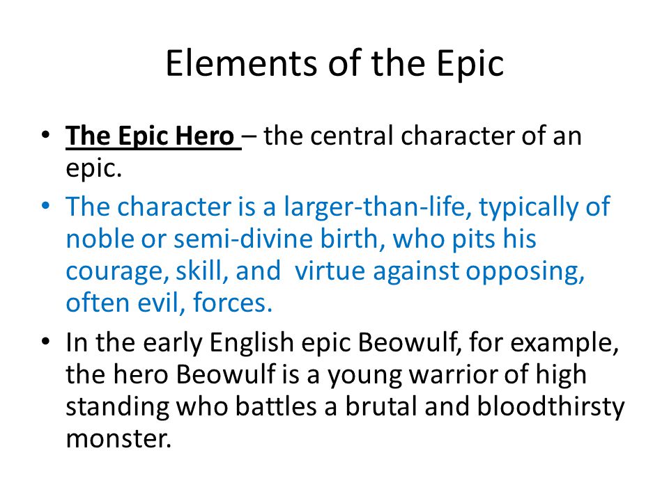 which is a universal theme in the epic beowulf