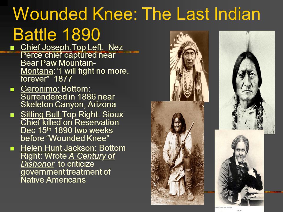 Wounded Knee: The Last Indian Battle 1890