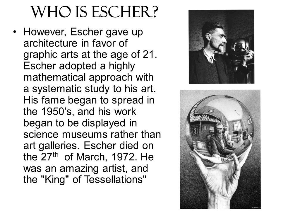 Who is Escher