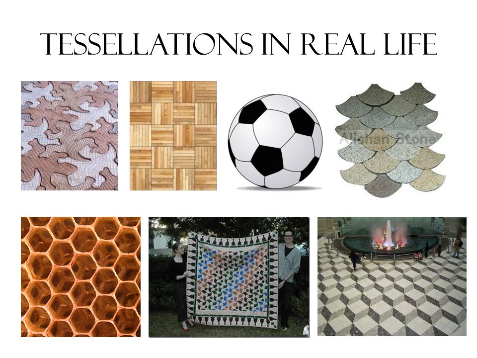 Tessellations in real life