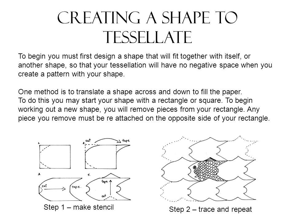Creating a shape to tessellate