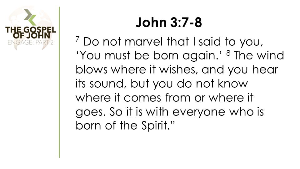 John 3:7-8