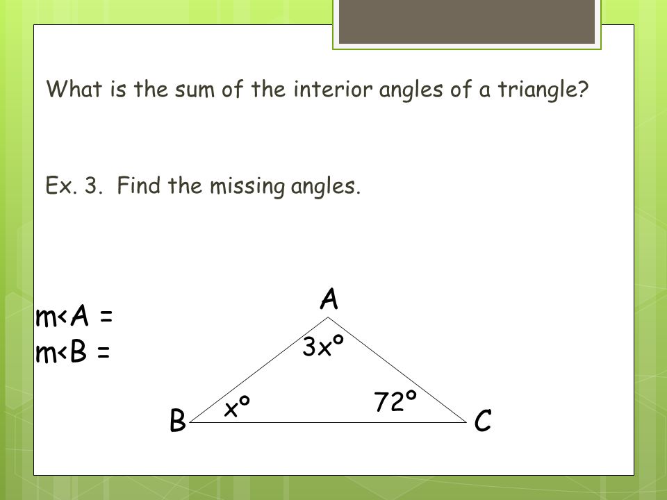 Geometry 6 1 Angles Of Polygons Ppt Video Online Download