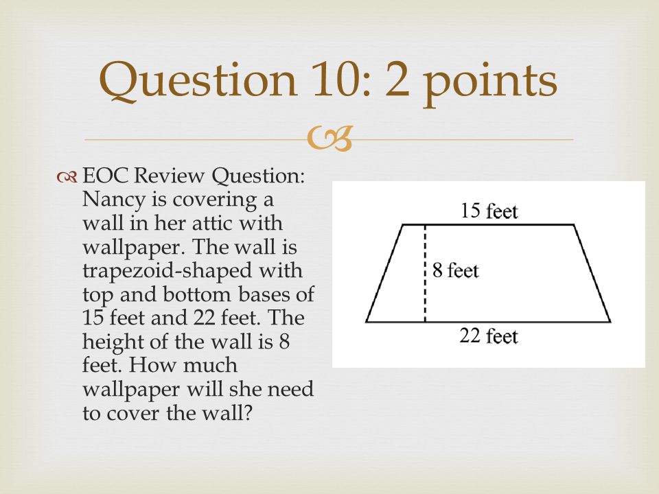 Question 10: 2 points