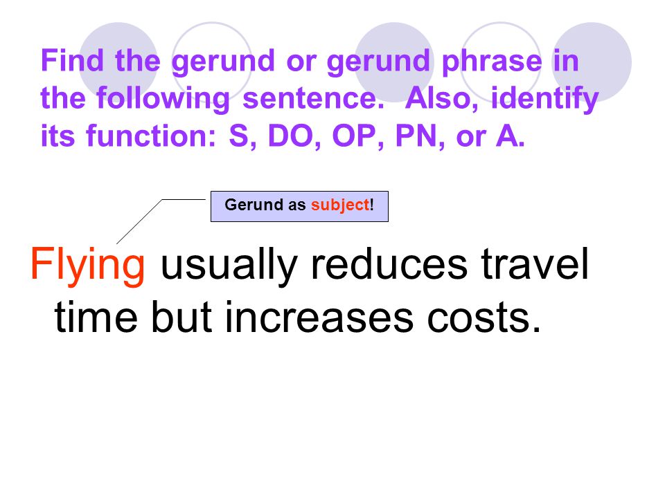 Flying usually reduces travel time but increases costs.