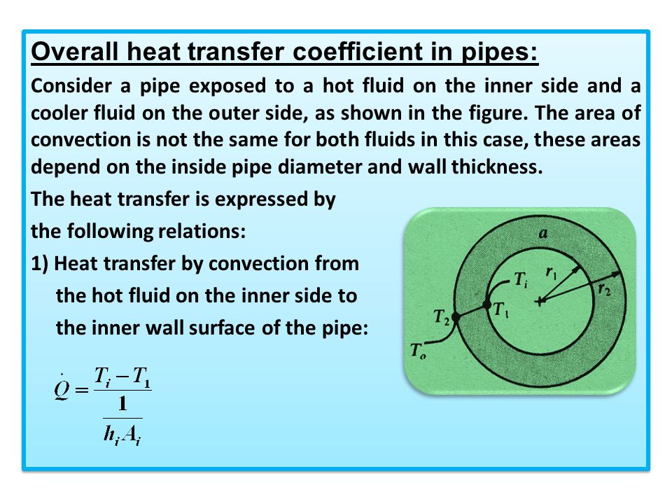 Chapter 2: Overall Heat Transfer Coefficient - ppt video online download