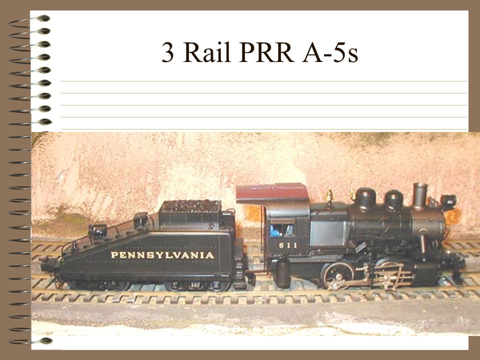 3 Rail PRR A-5s