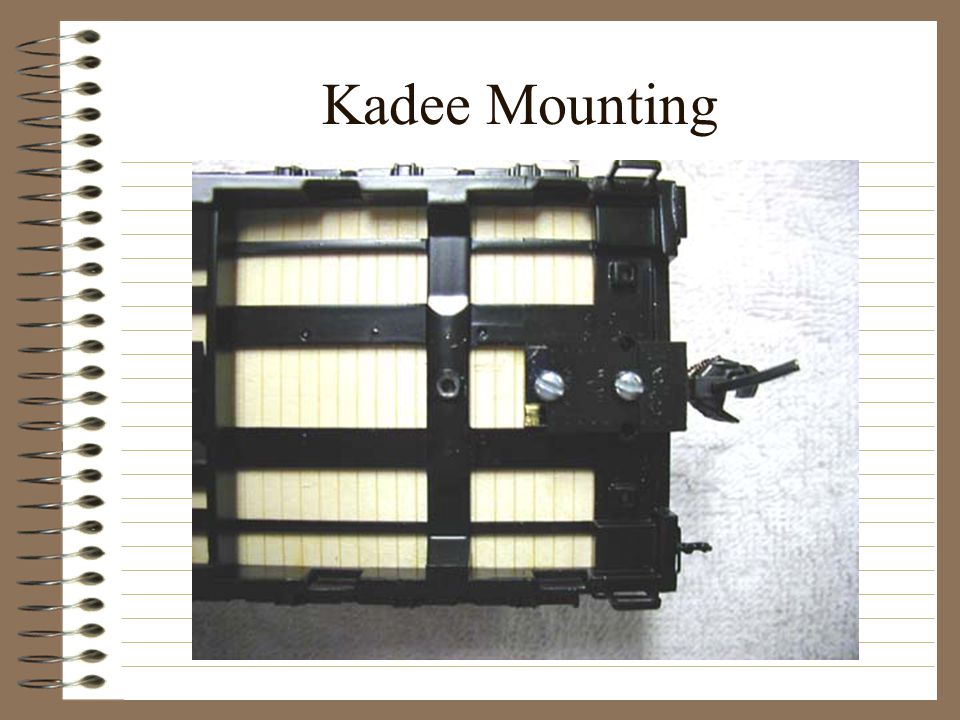 Kadee Mounting