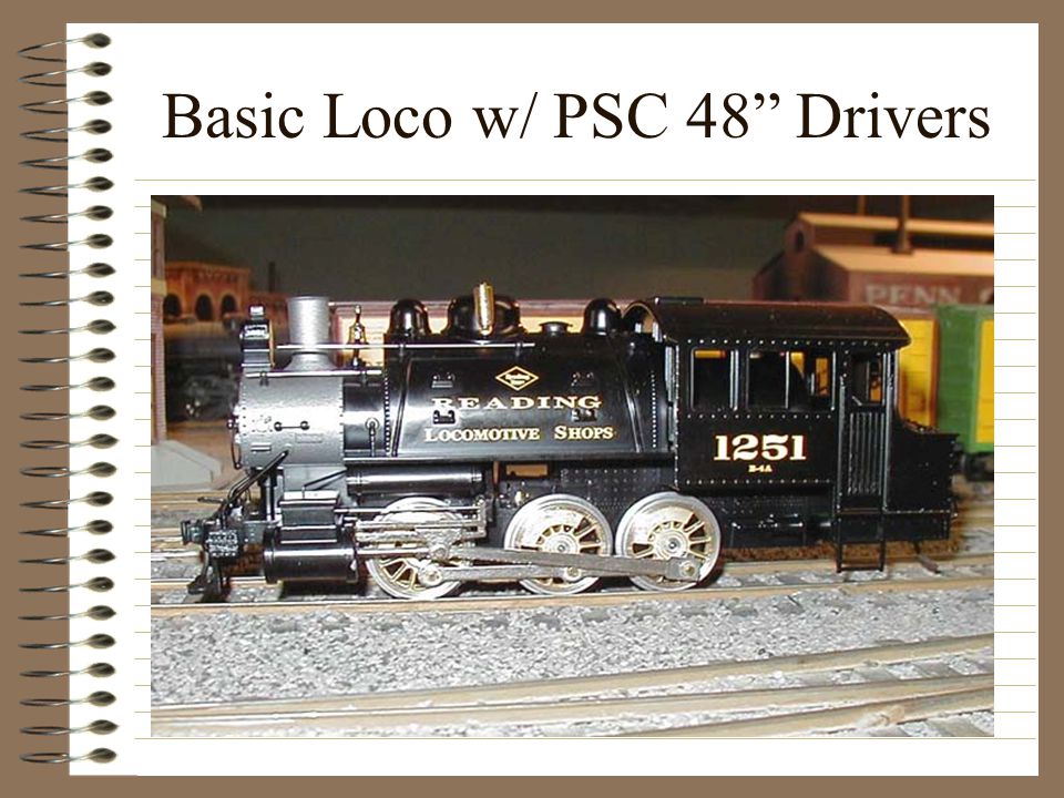 Basic Loco w/ PSC 48 Drivers
