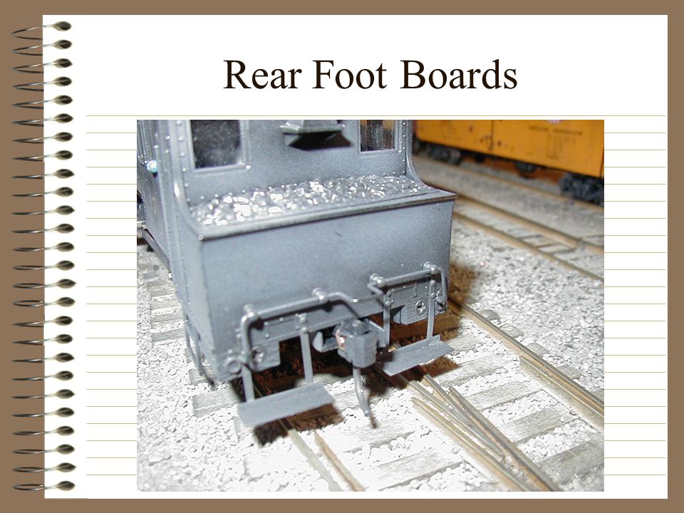 Rear Foot Boards