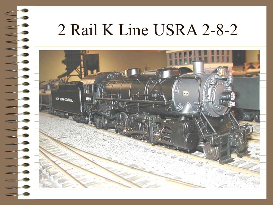 2 Rail K Line USRA 2-8-2