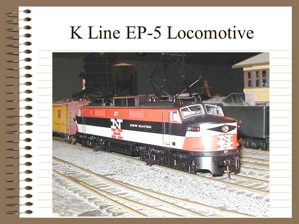 K Line EP-5 Locomotive