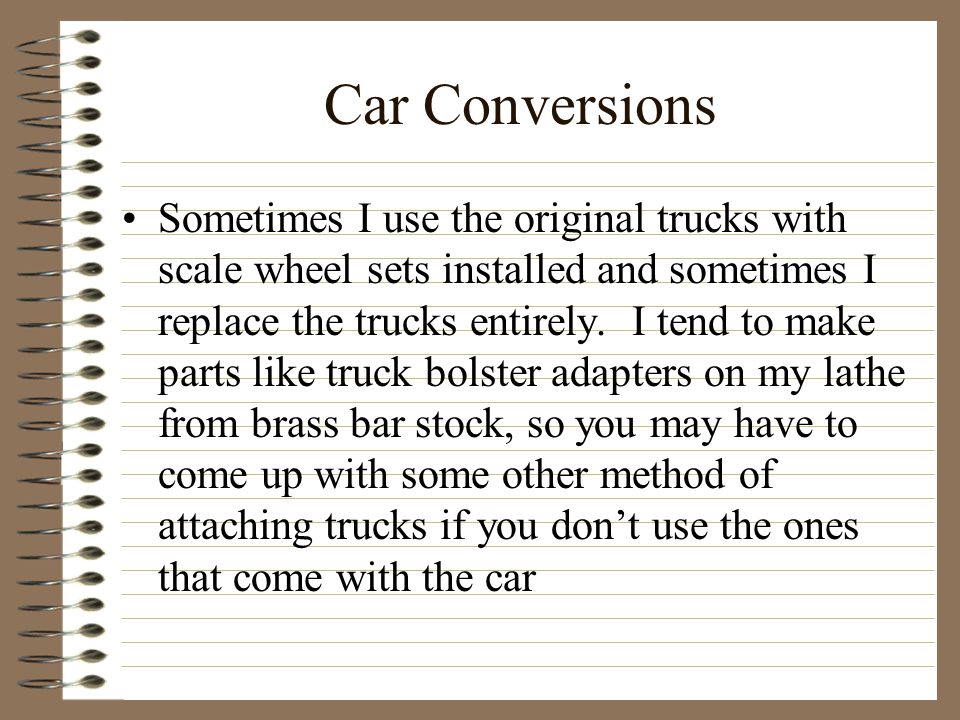 Car Conversions