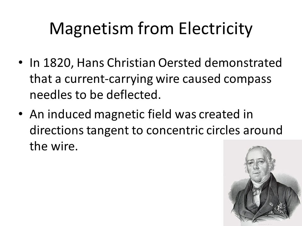Magnetism from Electricity