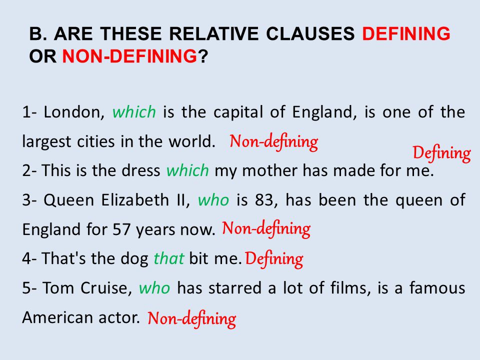 Relative Clauses Exercises Ppt Video Online Download