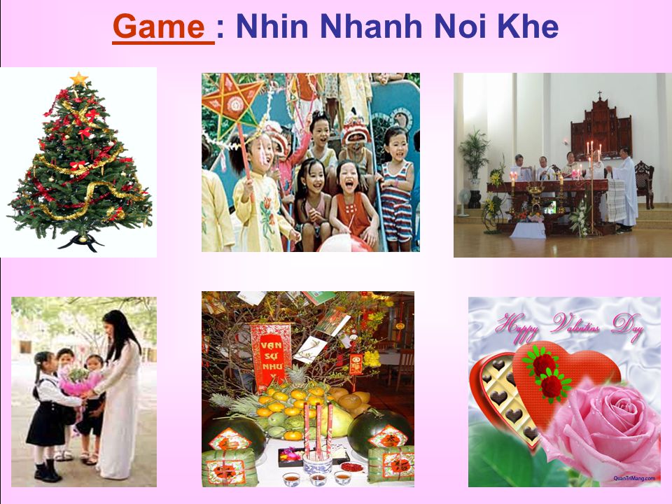 Game : Nhin Nhanh Noi Khe