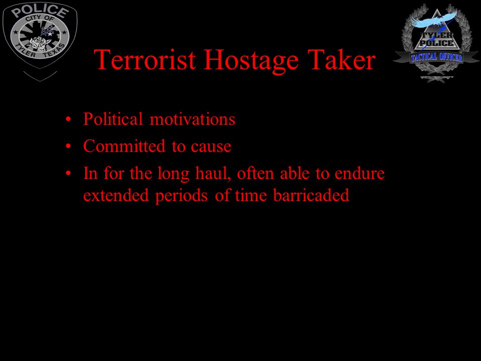 Terrorist Hostage Taker