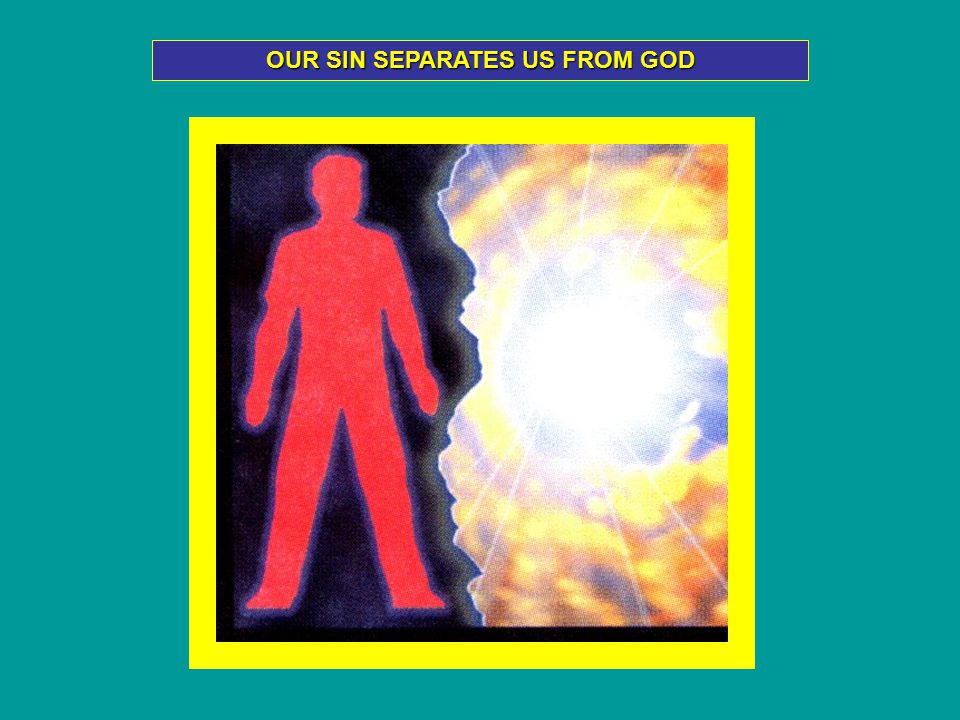 OUR SIN SEPARATES US FROM GOD