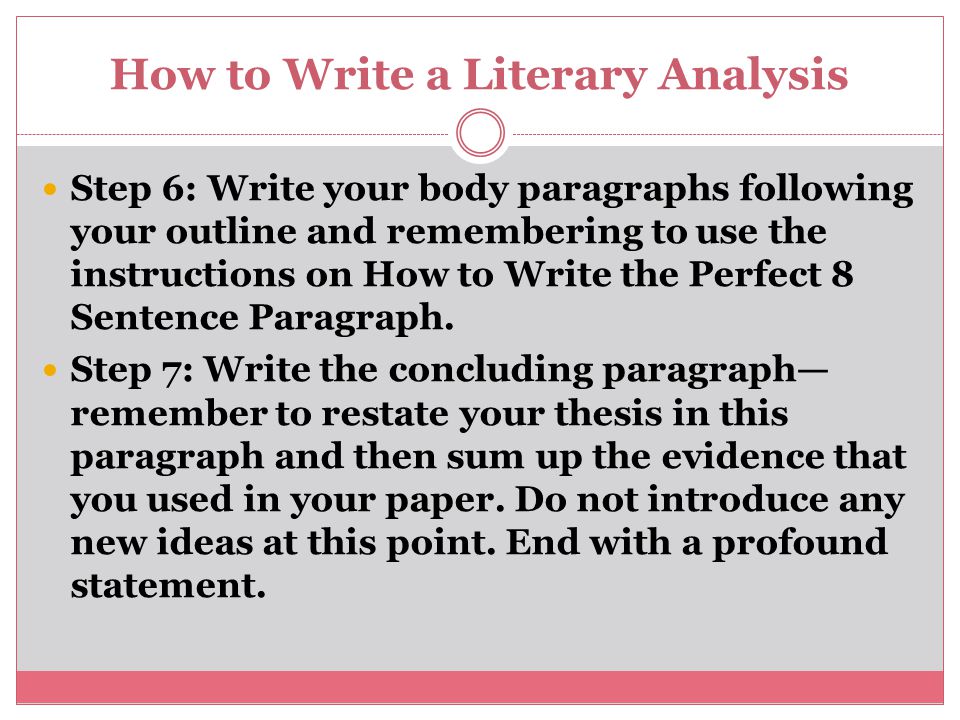 Literary Analysis ~ Definition & Step-by-Step Guide